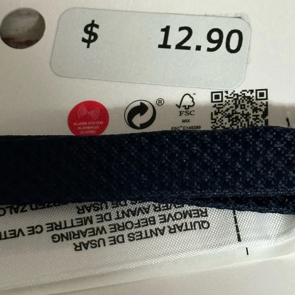 {Zara} Kids Satin Effect Texture Classic Navy Bow Tie